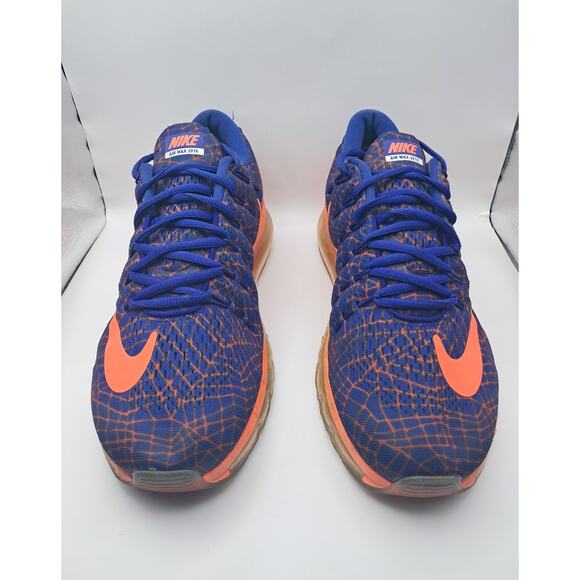 Size 10.5M | 12W - Nike Air Max 2016 Print Concord Total Crimson - 818135-402 - Picture 3 of 10